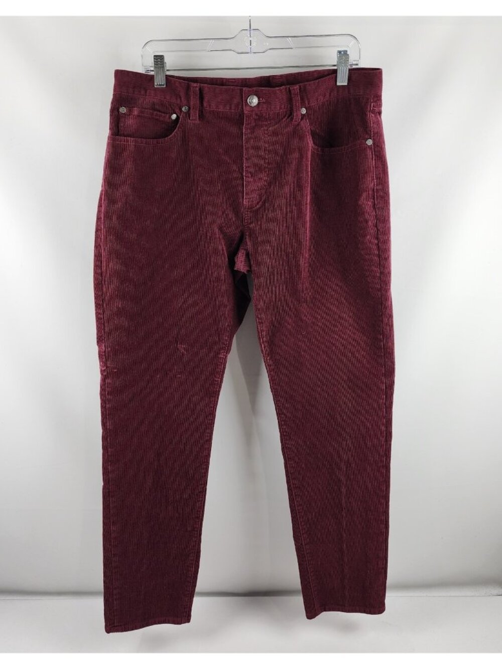 Brooks Brothers Pants Mens 35x29 Burgundy Corduroy Pant